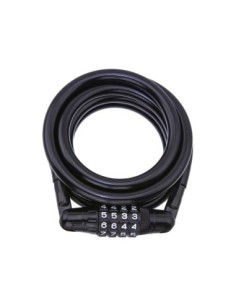 Cable Lock Combination 10mm x 72 Black.